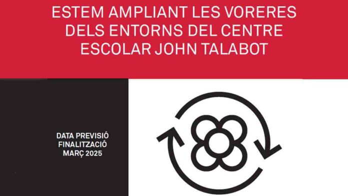 Ampliación de las aceras de la escuela John Talabot y de la calle Tavern