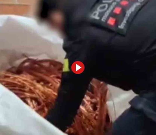 Desarticulan un grupo criminal que robaba cobre en centros escolares Desarticulan un grupo criminal que robaba cobre en centros escolares