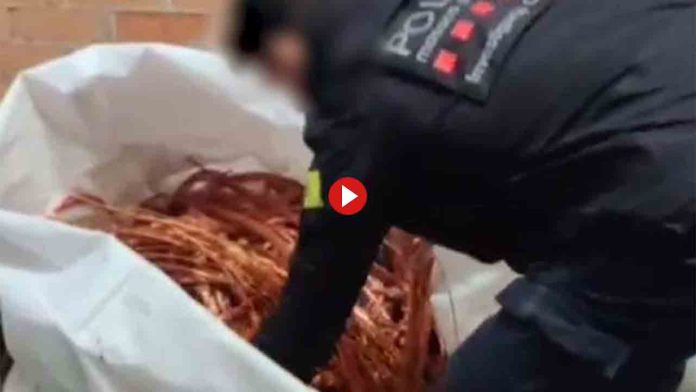 Desarticulan un grupo criminal que robaba cobre en centros escolares