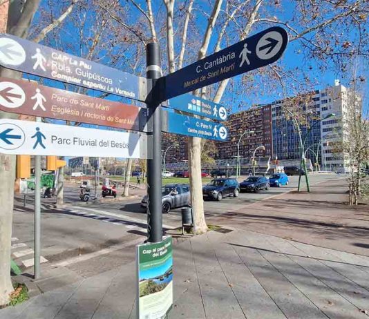 Cuatro itinerarios en Sant Martí para descubrir el parque Fluvial del Besòs Cuatro itinerarios en Sant Martí para descubrir el parque Fluvial del Besòs