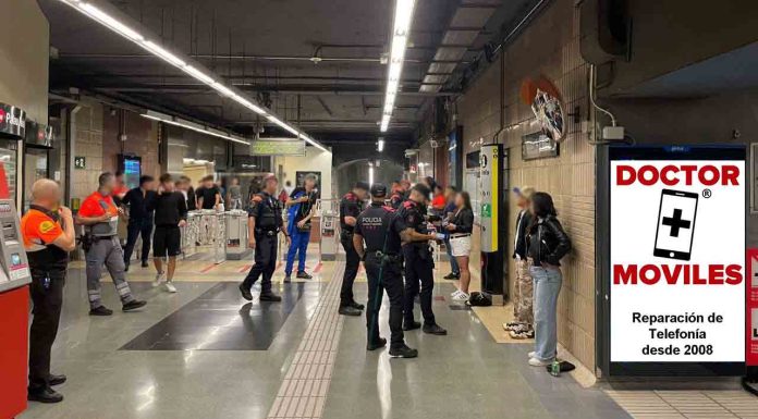 Identifican a 105 personas con antecedentes en el metro en una sola noche Identifican a 105 personas con antecedentes en el metro en una sola noche