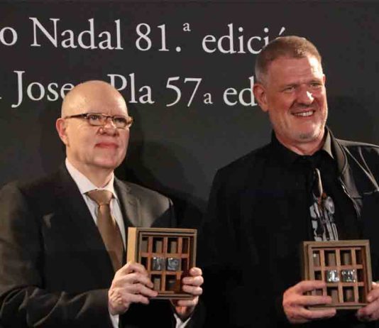 Jorge Fernández Díaz gana el 81 Premio Nadal con ‘El secreto de Marcial’ Jorge Fernández Díaz y David Bueno, ganadores de los premios Nadal y Josep Pla 2025