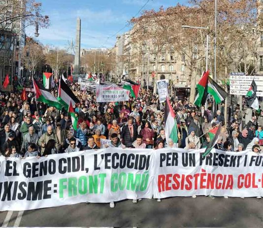 Manifestación contra el fascismo, las guerras y el cambio climático Manifestación contra el fascismo, las guerras y el cambio climático