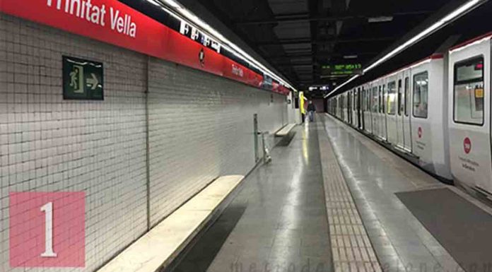 Dos heridos en una pelea en la estación de metro de Trinitat Vella Dos heridos en una pelea en la estación de metro de Trinitat Vella