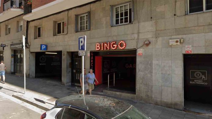Atraco al Bingo Garcilaso en Sant Andreu