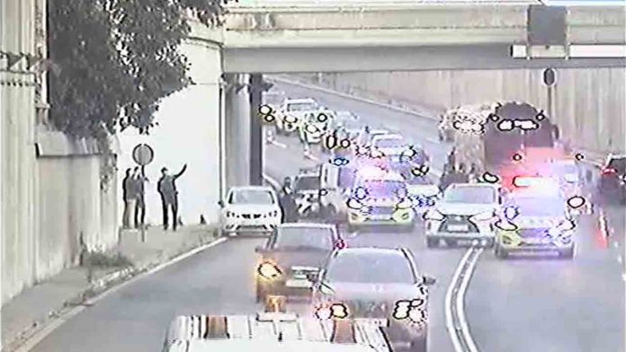 Incidencia en la Vía Augusta por un accidente en la C-16