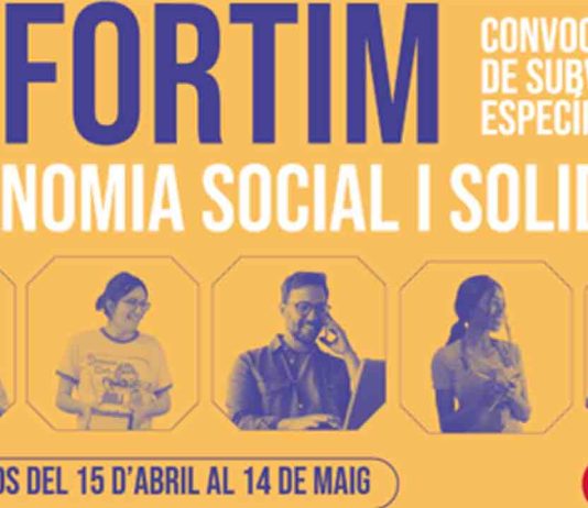 900.000 € de subvenciones para fortalecer la economía social y solidaria 900.000 € de subvenciones para fortalecer la economía social y solidaria