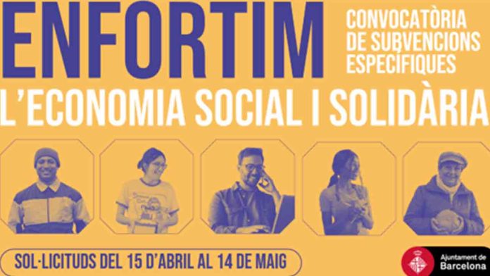 900.000 € de subvenciones para fortalecer la economía social y solidaria