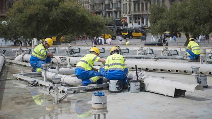 Barcelona recuperará 74 fuentes ornamentales tras dos años y medio apagadas