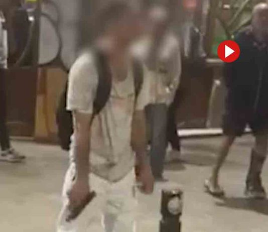 Detenido en el Raval un hombre armado con una pistola Detenido en el Raval un hombre armado con una pistola