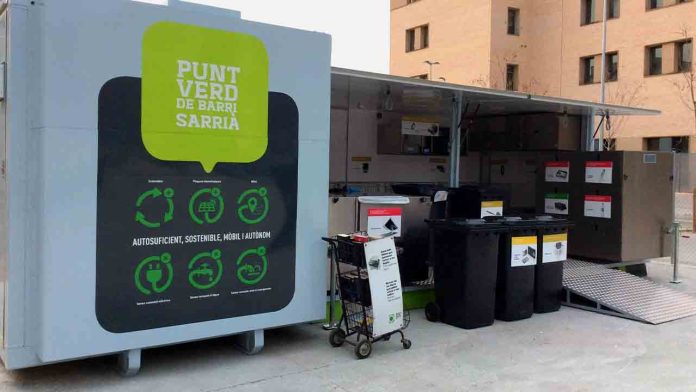 Huelga en los puntos verdes de Barcelona los días 22 de abril y 31 de mayo