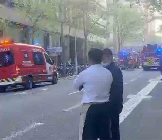 Incendio en el Hotel Seventy, en el Eixample, sin heridos Incendio en el Hotel Seventy, en el Eixample, sin heridos
