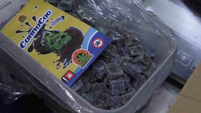 Prohibida la venta y distribución de golosinas de cannabis Prohibida la venta y distribución de golosinas de cannabis