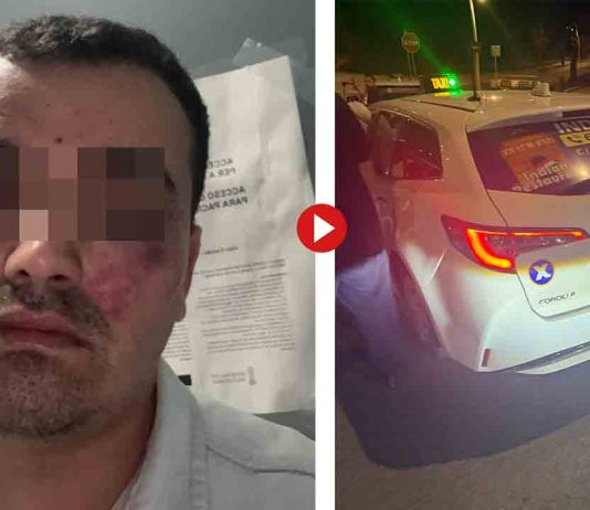 Varios taxistas de Benidorm propinan una paliza a otro de Barcelona Varios taxistas de Benidorm propinan una paliza a otro de Barcelona