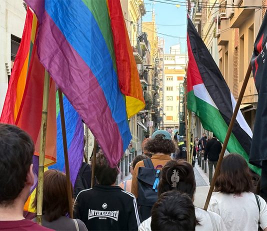 Apoyo a Palestina en el Día Internacional contra la LGTBI-fobia Apoyo a Palestina en el Día Internacional contra la LGTBI-fobia