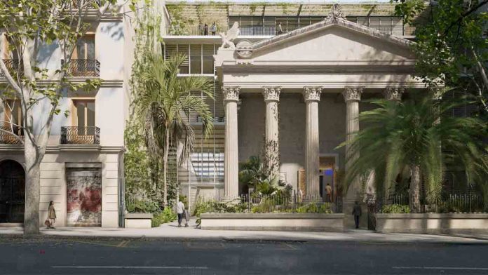 El ganador del concurso del Taller Masriera apuesta recuperar el templo-jardín