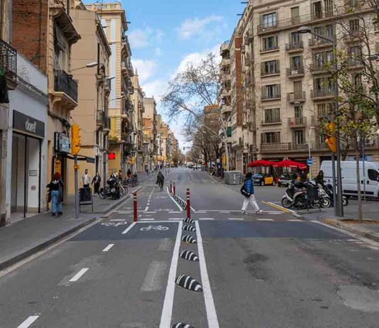 Muere una mujer atropellada en Travessera de Gràcia Muere una mujer atropellada en Travessera de Gràcia