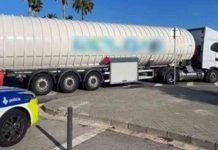 Positivo en tres drogas un camionero con 18.000 kilos de gas inflamable Positivo en tres drogas un camionero con 18.000 kilos de gas inflamable