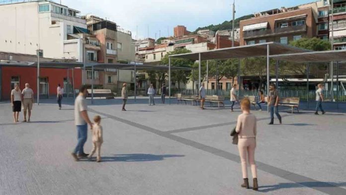 1,8 M€ para reformar la plaza Roquetes y el aparcamiento