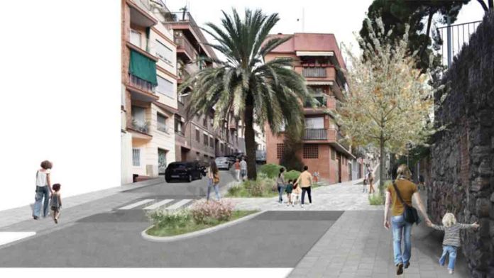 Aprobada la reforma de la calle Torrent del Remei, en el entorno del Park Güell