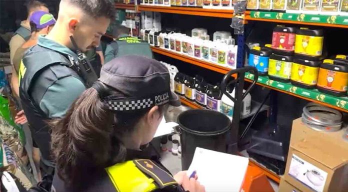 Inspección en grow shops para verificar la legalidad de productos con CBD Inspección en grow shops para verificar la legalidad de productos con CBD