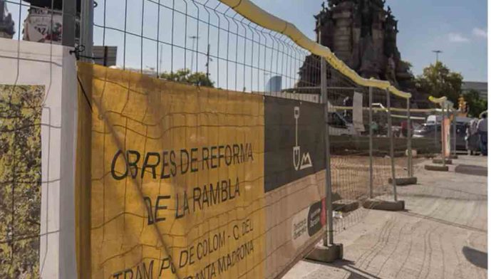 La Rambla recupera el carril de subida del lado Gótic desde este lunes