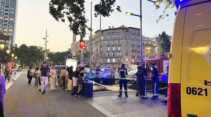 Muere un hombre tras caer en las vías de la L3 del Metro Muere un hombre tras caer en las vías de la L3 del Metro