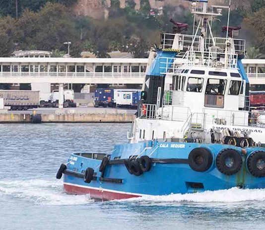 Se hunde un remolcador en el Puerto de Barcelona Se hunde un remolcador en el Puerto de Barcelona
