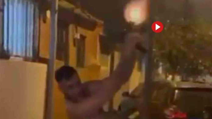 Tiros al aire con armas automáticas en Sant Martí para celebrar Sant Joan