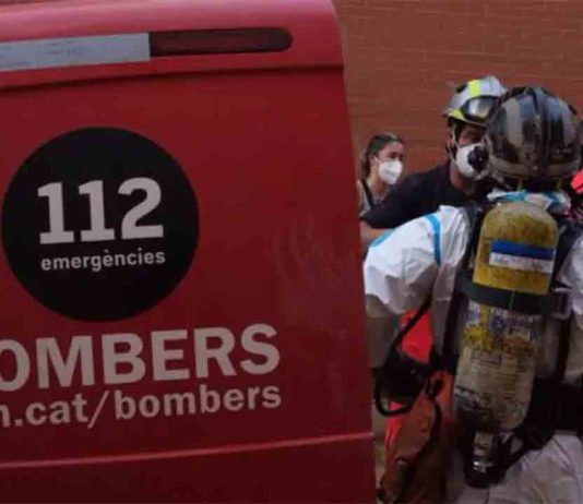 Cuatro heridos en el incendio en restaurante en Rambla Catalunya Cuatro heridos en el incendio en restaurante en Rambla Catalunya