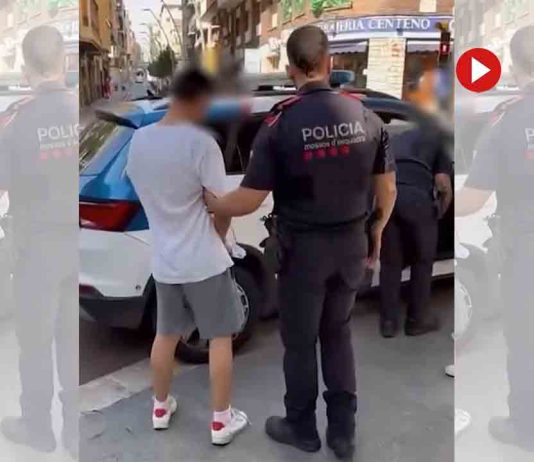 Detenido por un hombre por nueve atracos violentos en comercios de Barcelona Detenido por un hombre por nueve atracos violentos en comercios de Barcelona