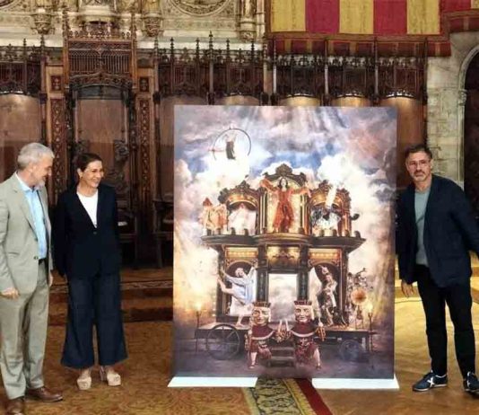 El Arzobispado carga contra el cartel de la Mercè: ‘Ridiculiza a la Virgen’ El Arzobispado carga contra el cartel de la Mercè: 'Ridiculiza a la Virgen'