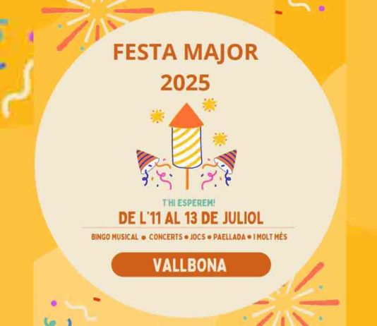 Festa Major de Vallbona 2025: Programa y actividades Festa Major de Vallbona: Programa y actividades