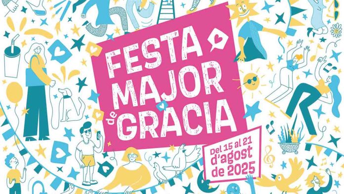 Fiesta Mayor de Gràcia 2025: actividades y pregonera