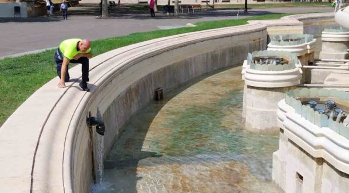 La Font Màgica de Montjuïc ultima sus preparativos para comenzar a funcionar La Font Màgica de Montjuïc ultima sus preparativos para comenzar a funcionar