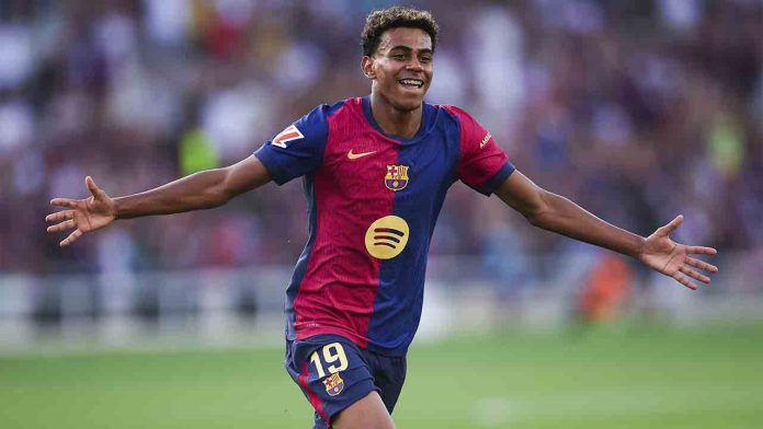 El delantero catalán Lamine Yamal cumple 18 años