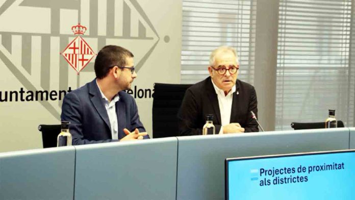 PSC y ERC acuerdan un paquete de 58 actuaciones en los distritos