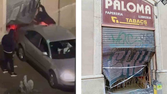 Alunizaje a una tienda del Clot sin resultados para los ladrones
