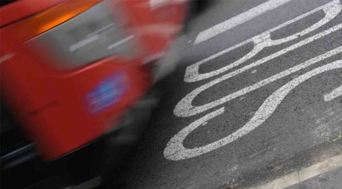 Ampliación del carril bus de la Diagonal en la entrada a Barcelona Ampliación del carril bus de la Diagonal en la entrada a Barcelona