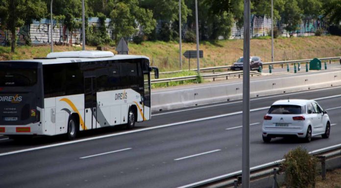 El nuevo carril exclusivo bus de la B-23 ya está operativo El nuevo carril exclusivo bus de la B-23 ya está operativo