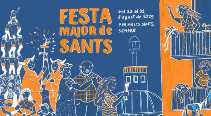 Inicio de la Fiesta Mayor de Sants Inicio de la Fiesta Mayor de Sants