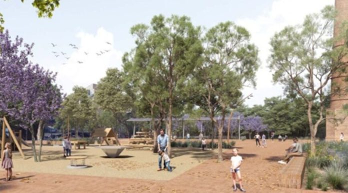 La plaza de l’Olivereta, en Sants-Badal, se transformará en un espacio más verde La plaza de l'Olivereta, en Sants-Badal, se transformará en un espacio más verde