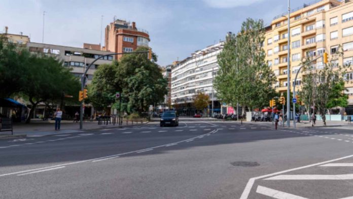 La reurbanización de la calle Balmes entra en una nueva fase