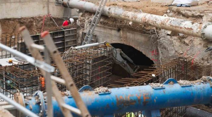 Las obras del nuevo colector de Vila i Vilà alcanzan su fase intermedia Las obras del nuevo colector de Vila i Vilà alcanzan su fase intermedia