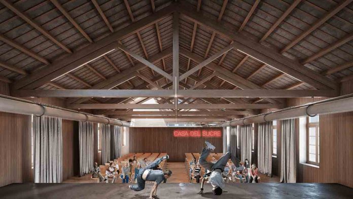 Rehabilitación de la Casa del Sucre un centro comunitario para la Sagrada Familia