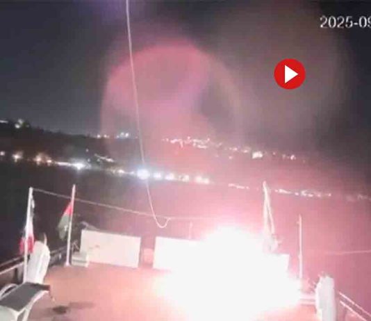 Denuncian un nuevo ataque con dron contra un barco de la Flotilla en Túnez Denuncian un nuevo ataque con dron contra un barco de la Flotilla en Túnez