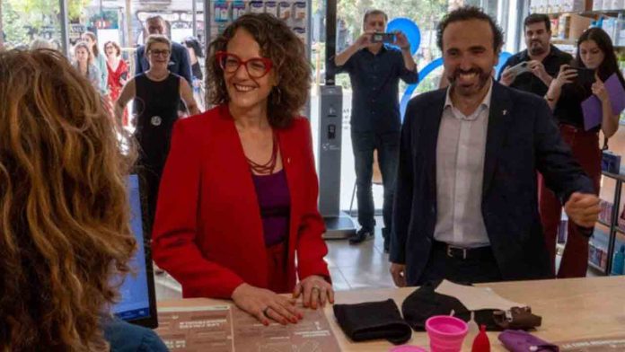 Distribución gratuita de productos menstruales reutilizables a través de farmacias