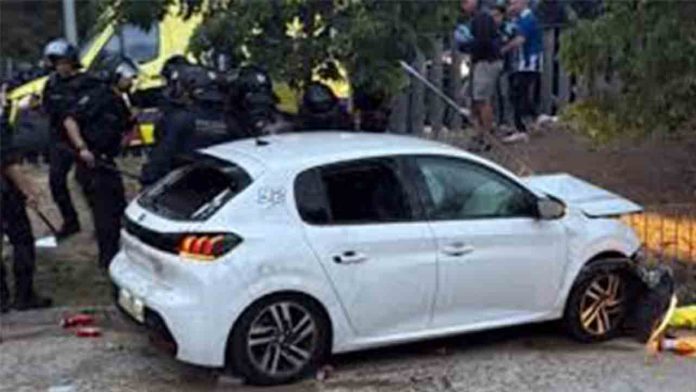 El atropellado más grave en mayo, en el estadio del Espanyol, recibe el alta