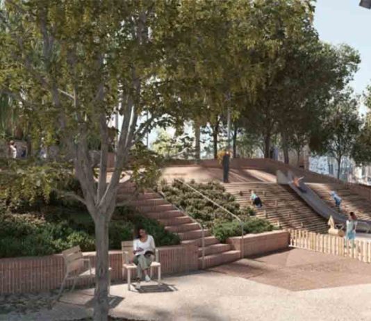 Finalizan las obras de pacificación en el entorno escolar del Turó de la Peira