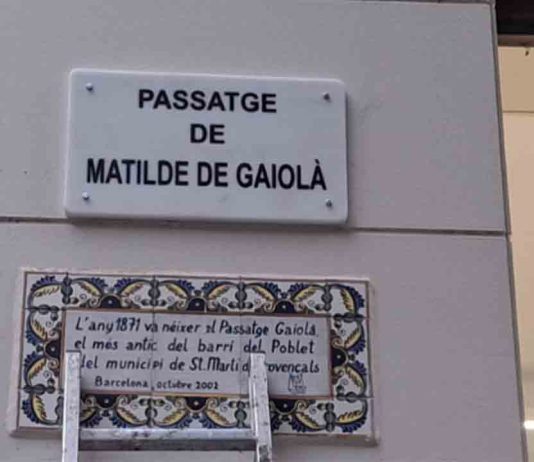 Mayor claridad y reconocimiento: nuevas placas femeninas en el Eixample Mayor claridad y reconocimiento: nuevas placas femeninas en el Eixample